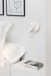 Luminosa Lighting Luminosa Duas Usb C Reading Wall Light Matt White 2700K - thumbnail 2