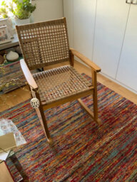 Nordlys Acacia Wood And Rope Rocking Chair Exotic Boho Outdoor - thumbnail 9