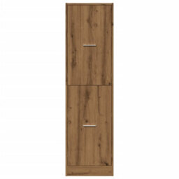 Walplus Apothecary Cabinet Artisian Oak 40X41X144.5 Cm Engineered Wood - thumbnail 5