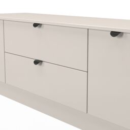 Varese Matt Kashmir Tv Stand With 2 Drawers, (H)49.5Cm X (W)144.2Cm X (D)40Cm - thumbnail 4
