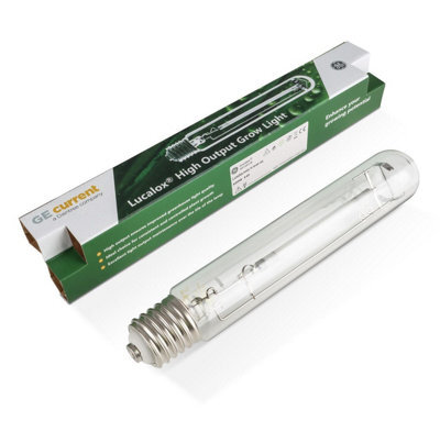 Ge 600W E40 240V Ges 2100K Clear Son-T Grow Lamp - Extra Warm White