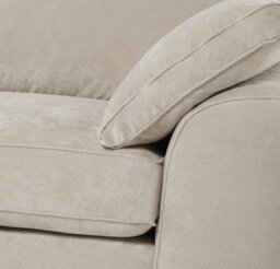 Modern Home Selby 2 Seater Sofa Silver - thumbnail 4