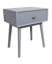Aspect Furniture Niva Bedside Table With One Drawer ,grey - thumbnail 3
