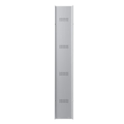 Phoenix Safe Company Phoenix Pl Series Pl1430Grk 1 Column 4 Door Personal Locker Grey Body/red Doors With Key Locks - thumbnail 4