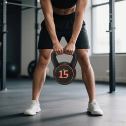 Sportnow Set Of Three Kettlebell Weights With Storage Tray, 2.2Kg, 4.5Kg, 6.8Kg - thumbnail 9
