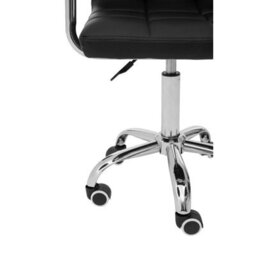 Orsina Black Home Office Chair With Swivel Base - thumbnail 6