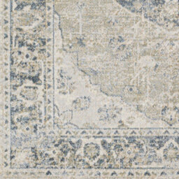Livabliss Lillian-Washable Grey Blue Traditional Vintage Boho Living Dining Rug 66 X 115 Cm Easy Care, Non Shedding - thumbnail 7