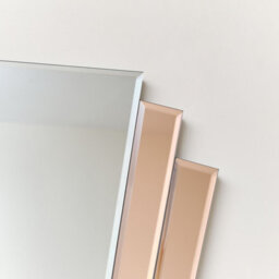 Melody Maison Pink Art Deco Fan Wall Mirror - 60Cm X 48Cm - thumbnail 3