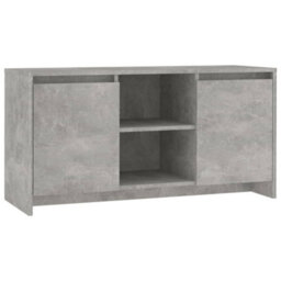 Berkfield Sturdy Tv Cabinet Concrete Grey 102X37.5X52.5 Cm Engineered Wood - thumbnail 1