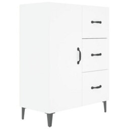 Berkfield Sideboard White 69.5X34X90 Cm Engineered Wood - thumbnail 2