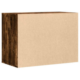 Berkfield Corner Chest Of Drawers Smoked Oak 80X41X58 Cm Engineered Wood - thumbnail 7