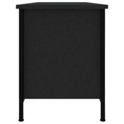 Berkfield Durable Tv Cabinet Black 102X35X45 Cm Engineered Wood - thumbnail 6