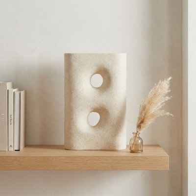 Garden Greatness Maison 2 Holed Vase Ceramic Modern - image 1