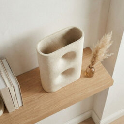 Garden Greatness Maison 2 Holed Vase Ceramic Modern - thumbnail 2