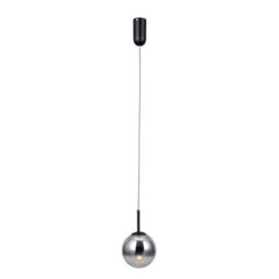 Luminosa Lighting Luminosa Strela Slim Pendant Ceiling Light Matt Black 3000K Warm White - thumbnail 2