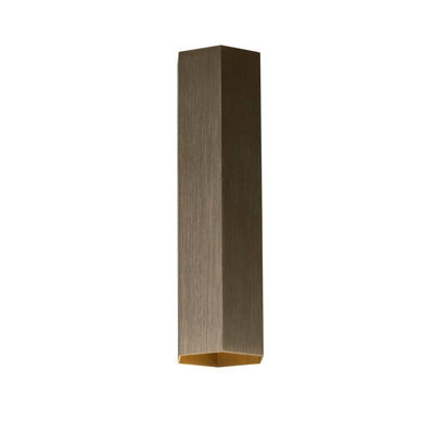 Portwest Westport Wainscott Up & Down Wall Light Bronze - image 1