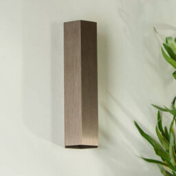 Portwest Westport Wainscott Up & Down Wall Light Bronze - thumbnail 4