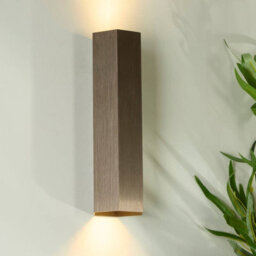 Portwest Westport Wainscott Up & Down Wall Light Bronze - thumbnail 5