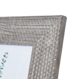 Hill Interiors Woven Photo Frame 8 X 10 - Wood - L1 X W29 X H34 Cm - Grey - thumbnail 2