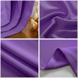 Happy Homewares Purple Blackout Curtains - Eyelet Thermal Curtain  - 66 X 84 Inch Drop - 2 Panel - thumbnail 2