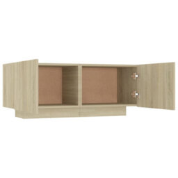 Berkfield Durable Bedside Cabinet Sonoma Oak 100X35X40 Cm Engineered Wood - thumbnail 6