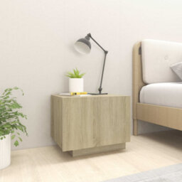 Berkfield Durable Bedside Cabinet Sonoma Oak 100X35X40 Cm Engineered Wood - thumbnail 3