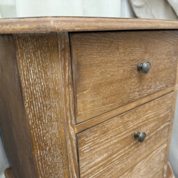 Melody Maison Dark Wood Triple Dressing Table Mirror - Ashwell Range - thumbnail 6