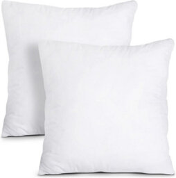 Casabella Luxury Cushion Inserts 70X70Cm Pack Of  4, Cushion Pads Hollowfibre White Square Cushion Insert, Sofa Cushions Inners - thumbnail 3