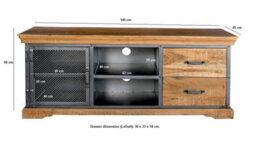 Worcester Artisano Styllish Television Media Unit - thumbnail 5