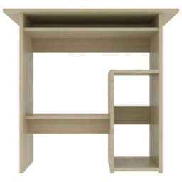 Berkfield Desk Sonoma Oak 80X45X74 Cm Engineered Wood - thumbnail 5