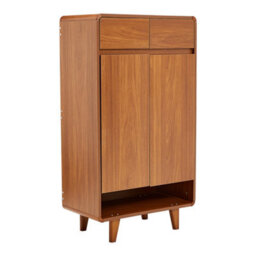 Thehotsale Brown 5-Tier Enryway Cabinet Shoe Storage Cabinet Brown - thumbnail 4