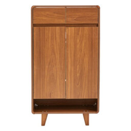 Thehotsale Brown 5-Tier Enryway Cabinet Shoe Storage Cabinet Brown - thumbnail 3