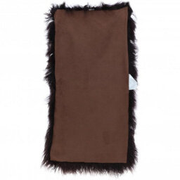 Fenland Sheepskin Fenland Luxury Real Lamb Wool Rug - Chocolate (120 Cm X 60 Cm) - thumbnail 2