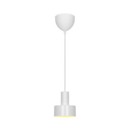 Nordlux Matis Metal Pendant Light Perforated Shade White,mains - thumbnail 3