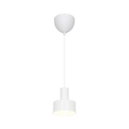 Nordlux Matis Metal Pendant Light Perforated Shade White,mains - thumbnail 2