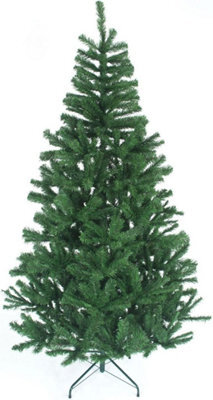 Shatchi  6Ft Green Alaskan Pine Christmas Tree With Metal Stand - image 1