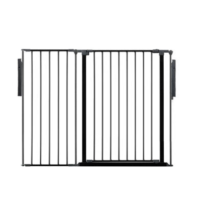 Safetots Premium Extra Tall Room Divider, Up To 128Cm Wide, Black, 105Cm Tall, Multi Panel Barrier For Baby And Toddler - image 1