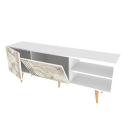 Decorotika Ronas 160Cm Wide Tv Stand Media Console For Tvs Up To 72 Inch - thumbnail 5