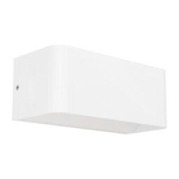 Eglo Sania-Z Smart Control Led White Cube Aluminium Wall Light - thumbnail 3