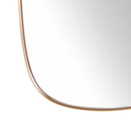 Beliani Wall Mirror Cergy 39 Cm 95 Cm Metal Gold - thumbnail 5