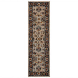 Luxurious Easy To Clean Bordered Floral Traditional Persian Rug For Living Room & Bedroom-120Cm X 180Cm - thumbnail 7