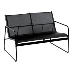 Krista Matt Black Metal 4 Seater Coffee Set - thumbnail 3