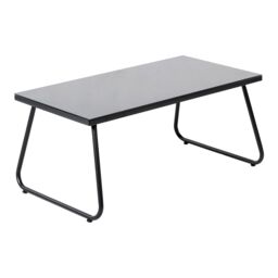 Krista Matt Black Metal 4 Seater Coffee Set - thumbnail 4