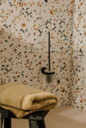 Cosmic Toilet Brush, Chrome, Wall-Mounted, Glass And Metal, Anti-Corrosion, Start Collection - thumbnail 4