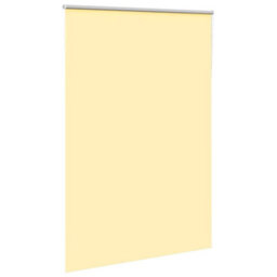 Berkfield Durable Roller Blind Blackout Yellow 155X230 Cm Fabric Width 151.6 Cm Polyester - thumbnail 3