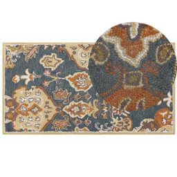 Beliani Rug Umurlu Multicolour 80 X 150 Cm Wool - thumbnail 1