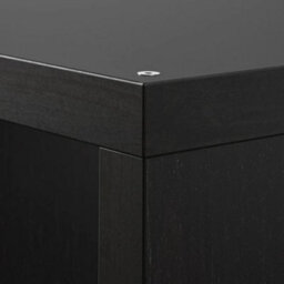 Black-Brown Cube Storage 77X77Cm Shelving Unit Bookcase Organizer Display - thumbnail 6