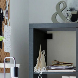 Black-Brown Cube Storage 77X77Cm Shelving Unit Bookcase Organizer Display - thumbnail 4