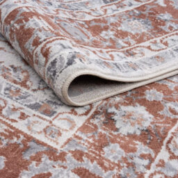 The Rugs Montana Rose Traditional Area Rug And Runner Soft Durable Pet Friendly Easy To Clean Living Room Bedroom 4070Rs - thumbnail 5