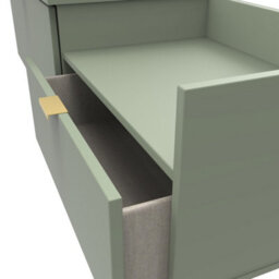 Fuji Tv Console Unit In Reed Green (Ready Assembled) - thumbnail 5